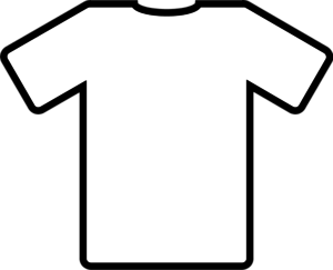 T Shirt Blank - vector Clip Art