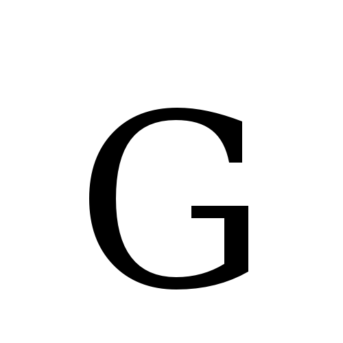 G | latin capital letter g | DejaVu Serif, Book @ Graphemica