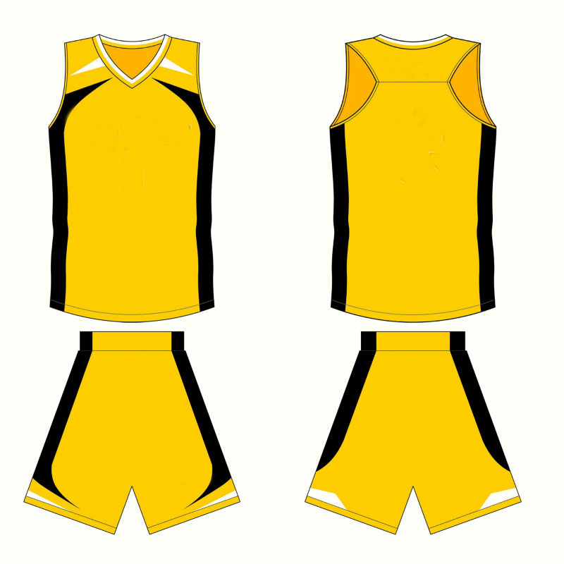 Basketball Boy yellow jersey clipart – MUJKA CLIPARTS