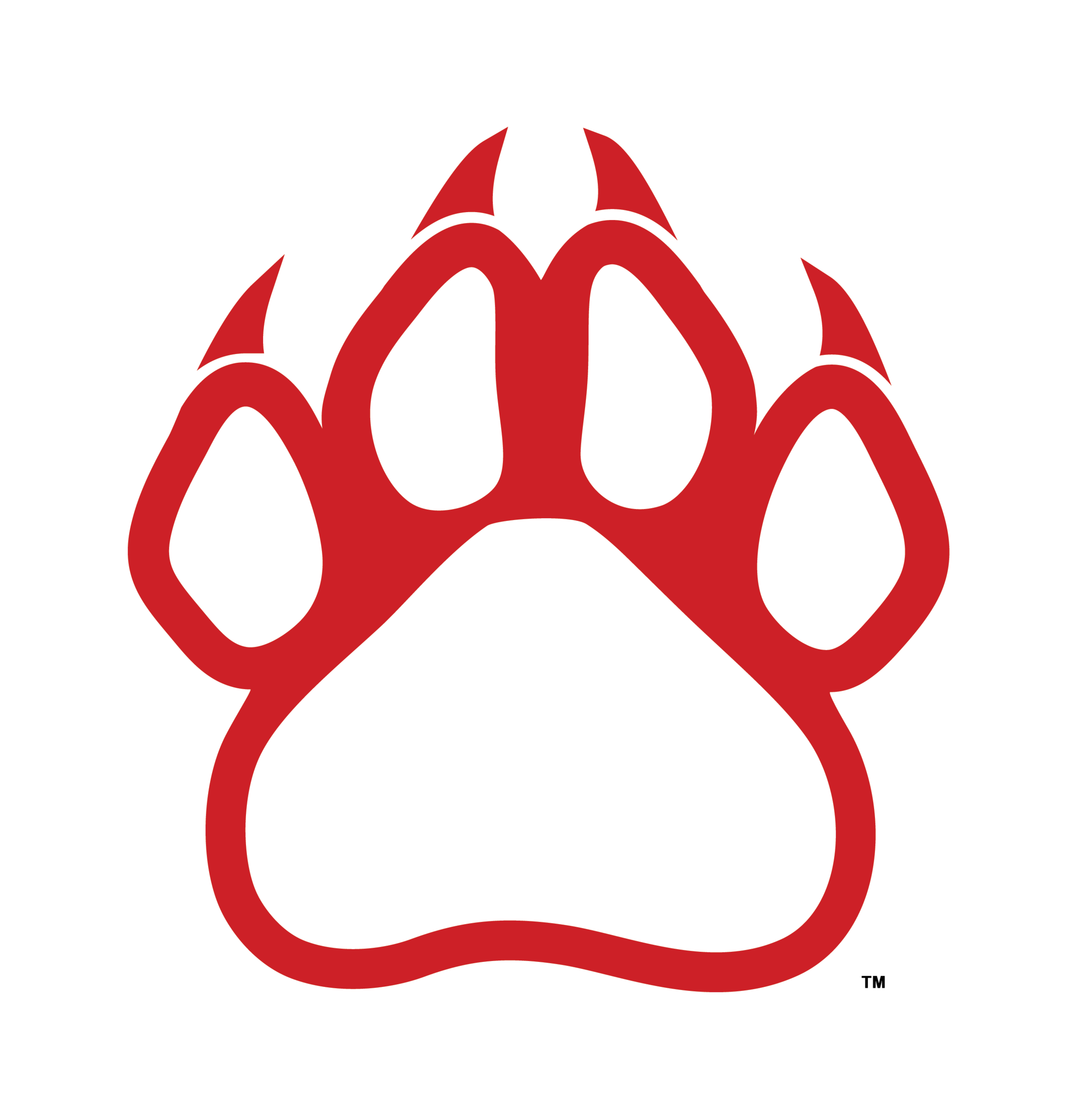 Red Paw Print Clipart - Free to use Clip Art Resource