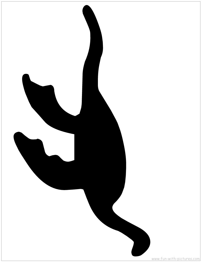 dinosaur clip art silhouettes - photo #44