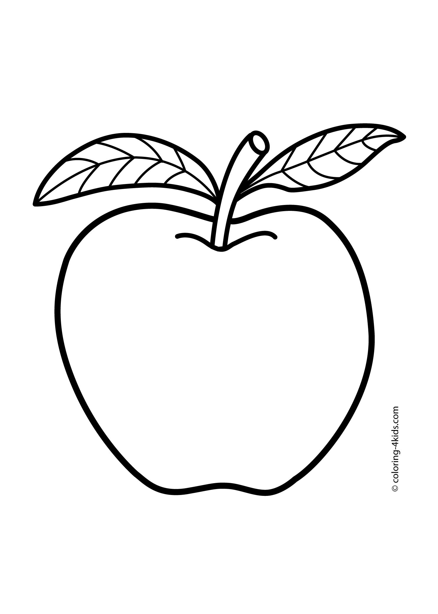 One Banana Fruits Coloring Pages | Coloring Pages | Pinterest ...