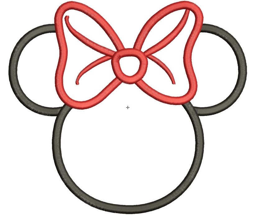 Minnie Mouse Head Cutouts - ClipArt Best