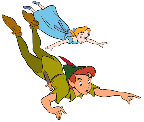 Peter Pan and Wendy Clip Art Images | Disney Clip Art Galore