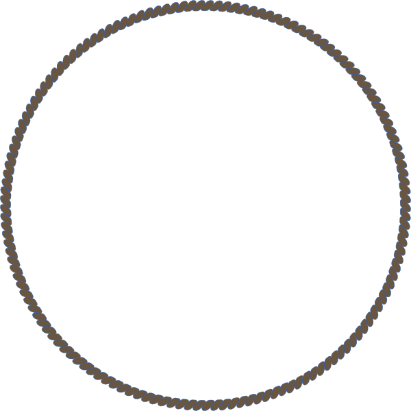Circle Rope Clip art - Outline - Download vector clip art online