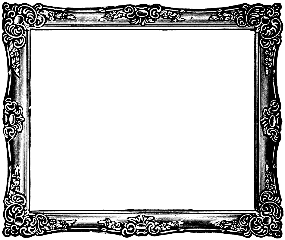 Picture frame clipart png