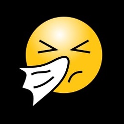 Sneezing Emoticon Clipart - Free to use Clip Art Resource