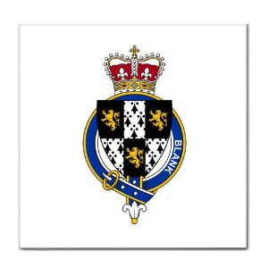 Blank England Family Crest Tile Trivet Coat of Arms ...
