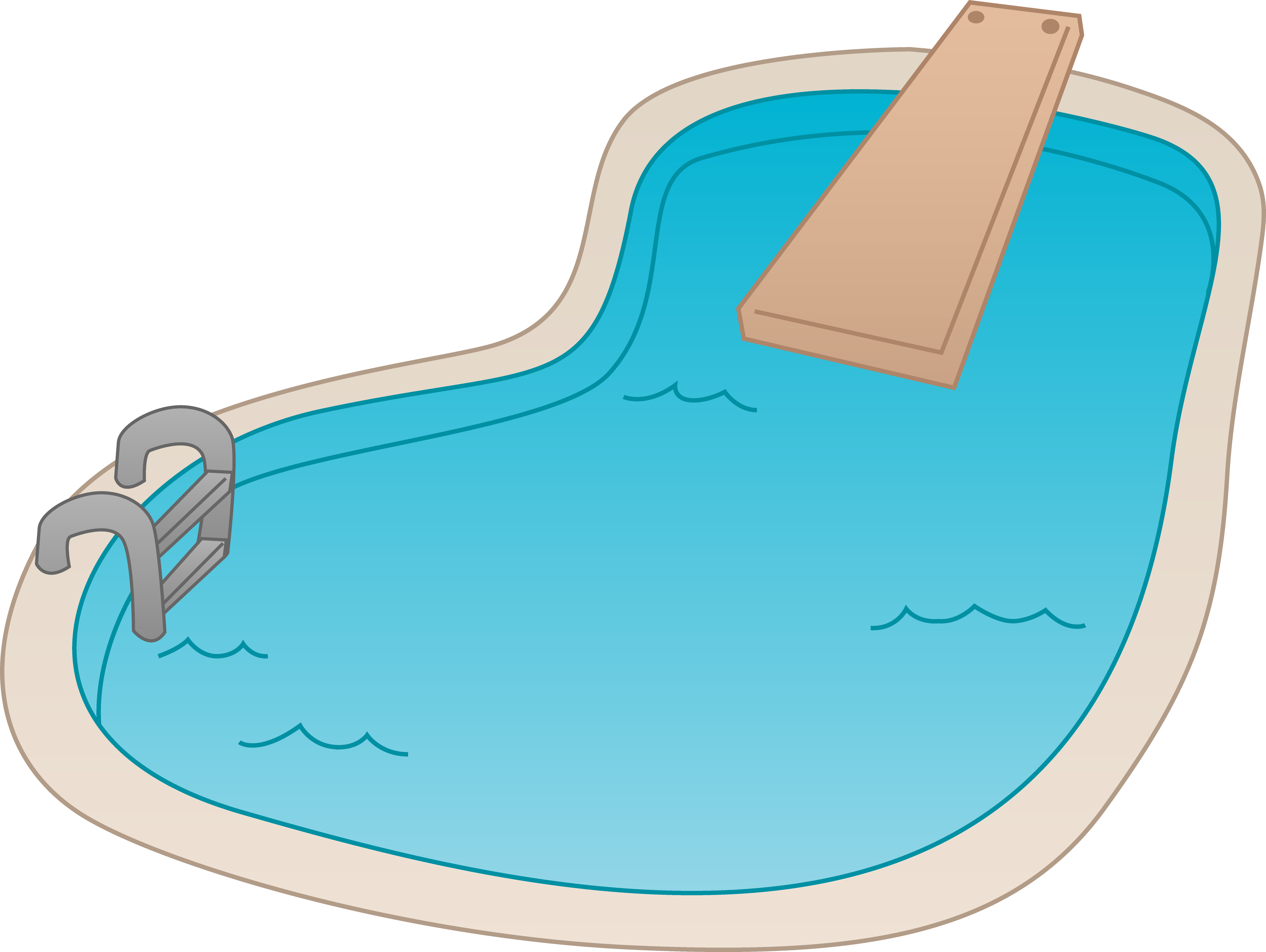 Swimming Pool Cartoon Images Clipart - Free to use Clip Art Resource
