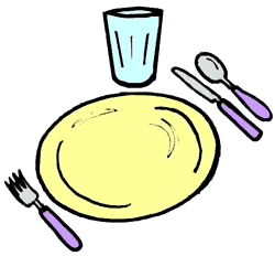 Table Setting Clipart