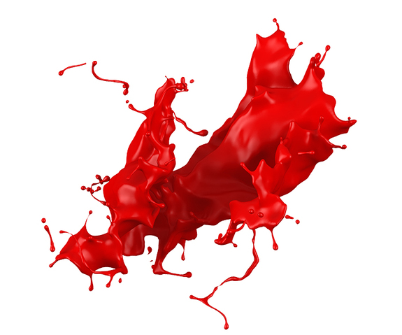 Red Paint Splat - ClipArt Best