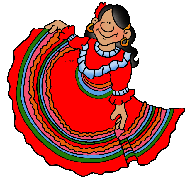 Mexican Dancers Clipart