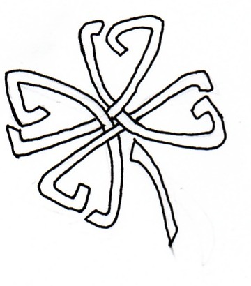 Four Leaf Clover Celtic Tattoo by AirNymphSS clover tattoo design ...