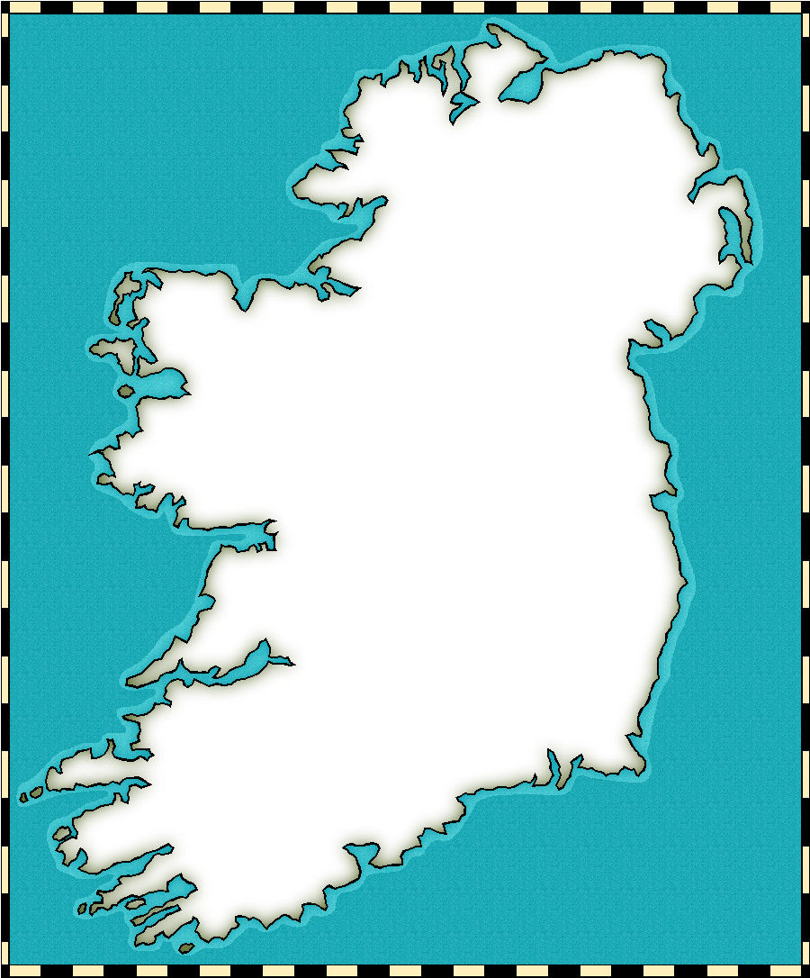 free clipart map of ireland - photo #21