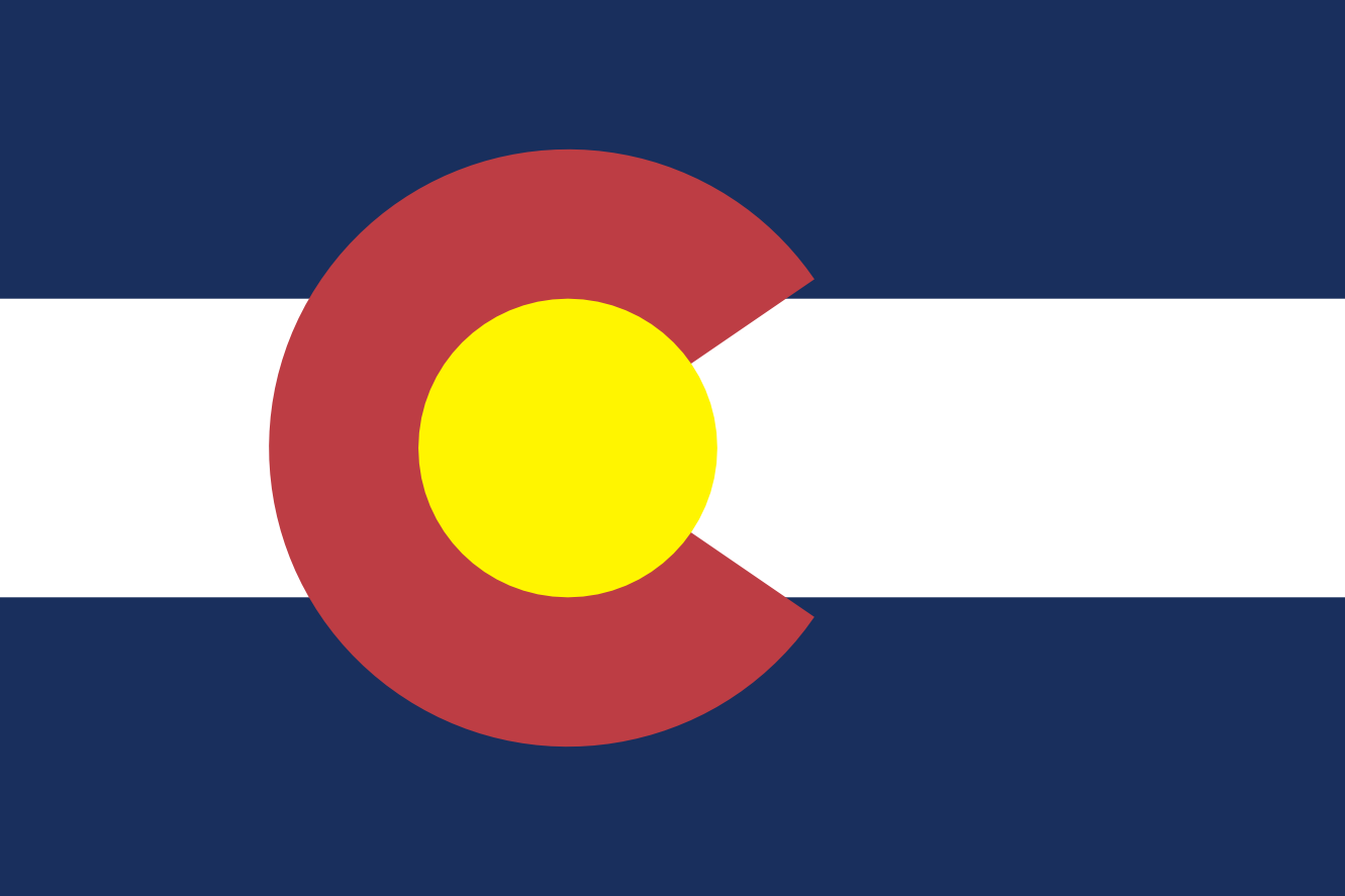 Colorado Flag Fav supercalifragilisticexpialidocious SVG Flagartist.