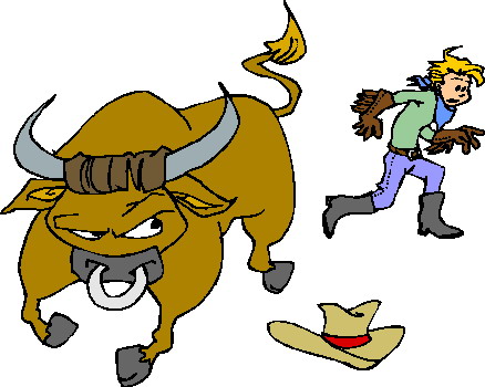 Bull Graphics and Animated Gifs