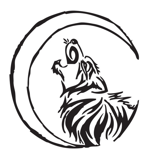 Wolf Howling Tribal - ClipArt Best - ClipArt Best