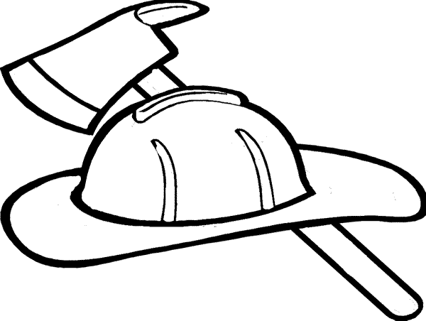 firefighter hat clipart - photo #29