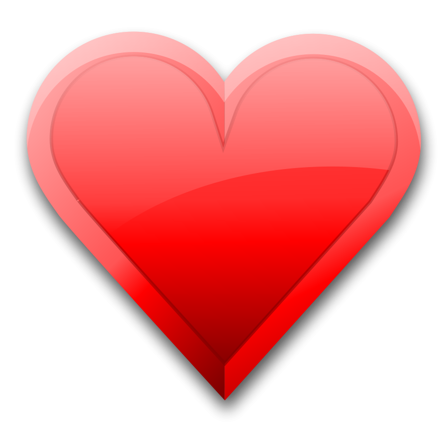 Heart Icon SVG Vector file, vector clip art svg file