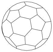 Soccer Ball Outline