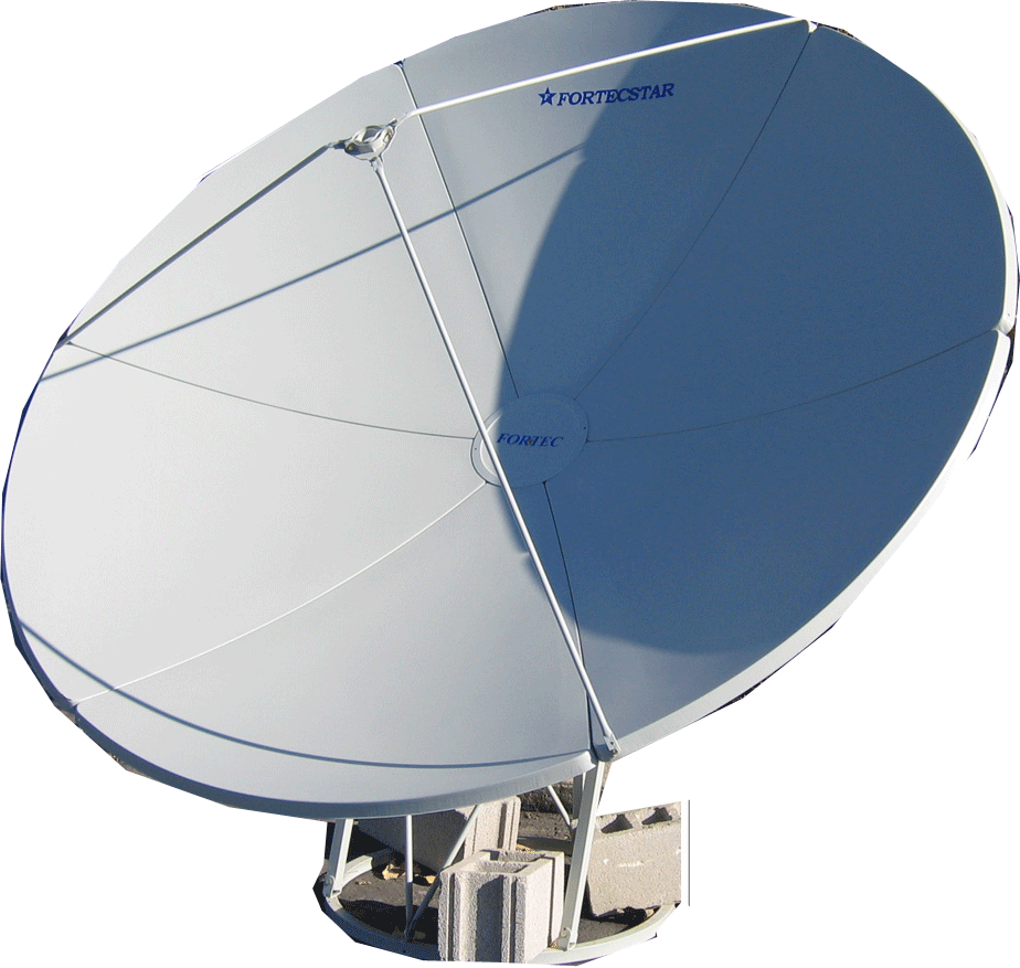 FC08 8' (240CM) Fortec Star Prime focus Satellite C-Band Dish