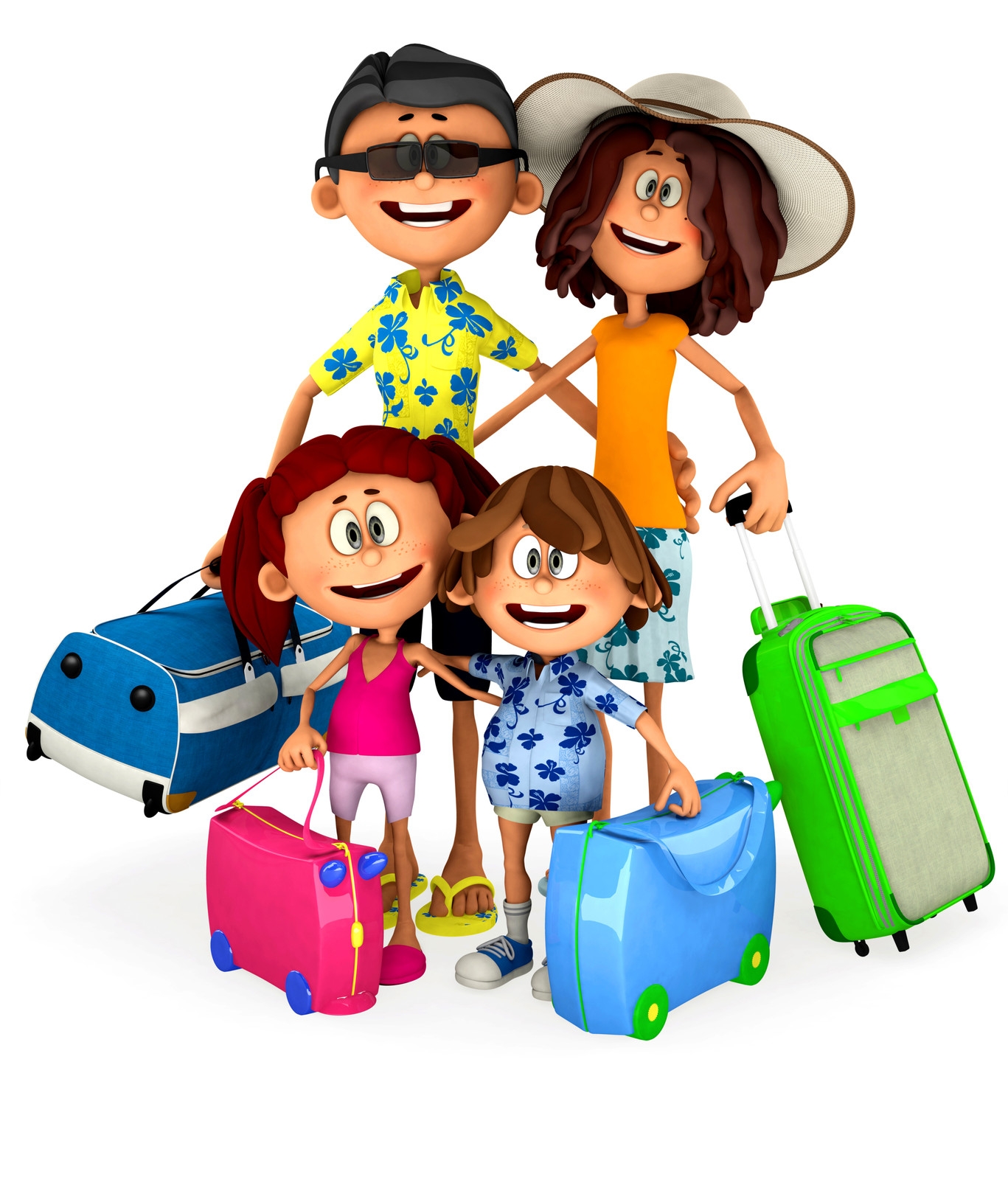 Family Vacation Clipart Free