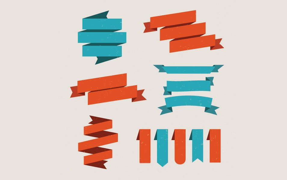 100+ Free Ribbons PSD & Vector Files for your Designs Â» CSS Author
