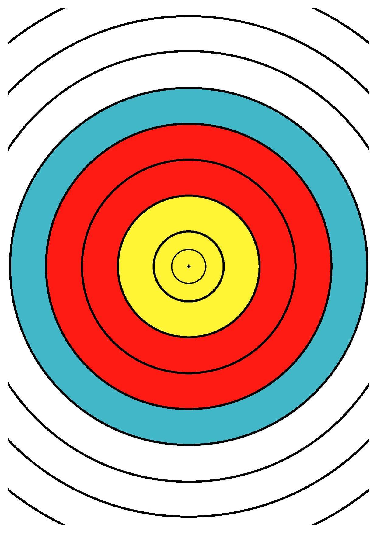 Archery 40 Cm Printable Targets ClipArt Best