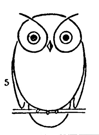 Owl Drawing For Kids