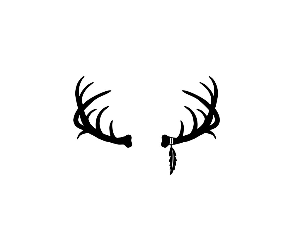 free clip art deer antlers - photo #15