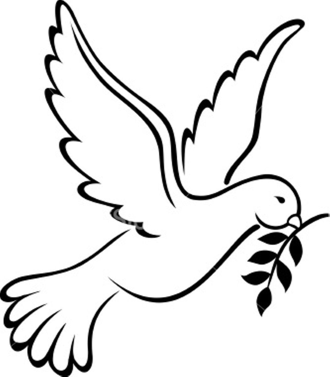 Dove Peace On Earth Clipart - Clipart Kid - AZ Coloring Pages