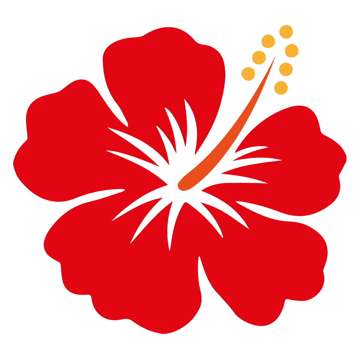 Hibiscus Vector - Free Vector Logo