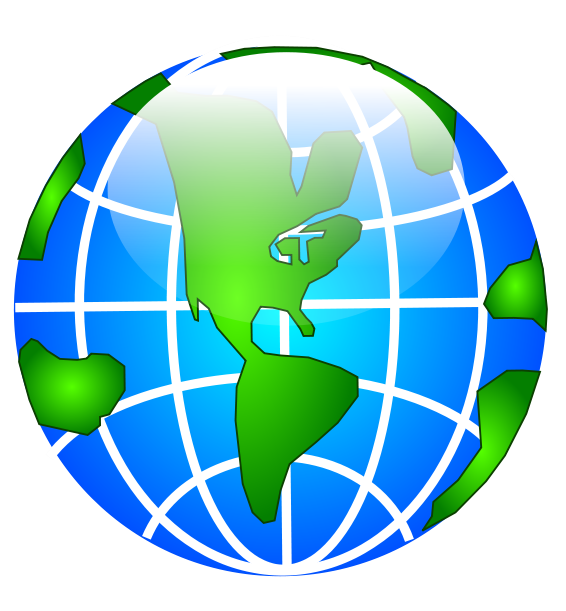 520 views Globe earth on planet earth clip art and earth day clipartwiz 2 ...