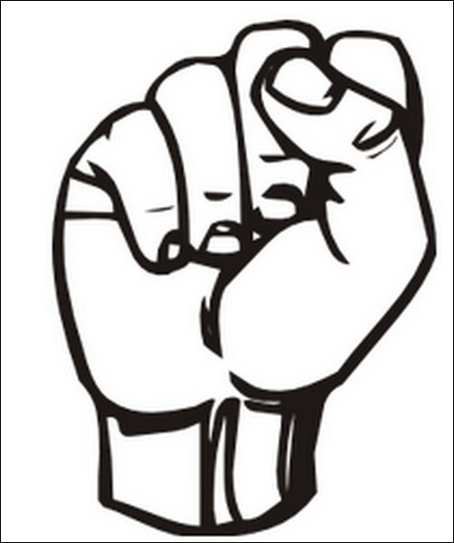 Hand Signs Clipart