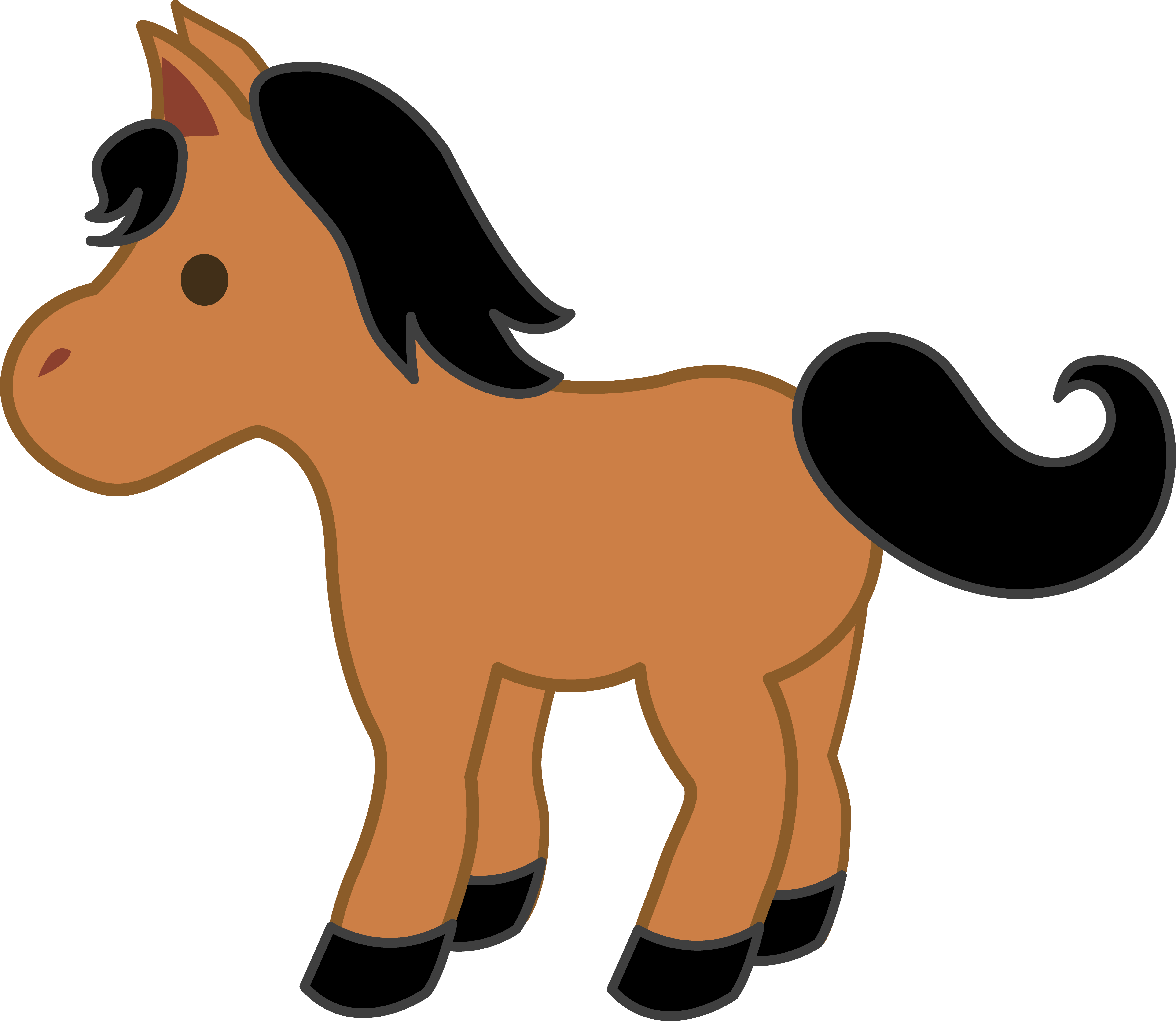 Horse Images Cartoon | Free Download Clip Art | Free Clip Art | on ...