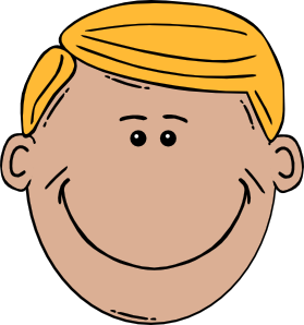 Happy person face clip art free clipart images image #19309