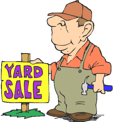 Church Yard Sale Clipart