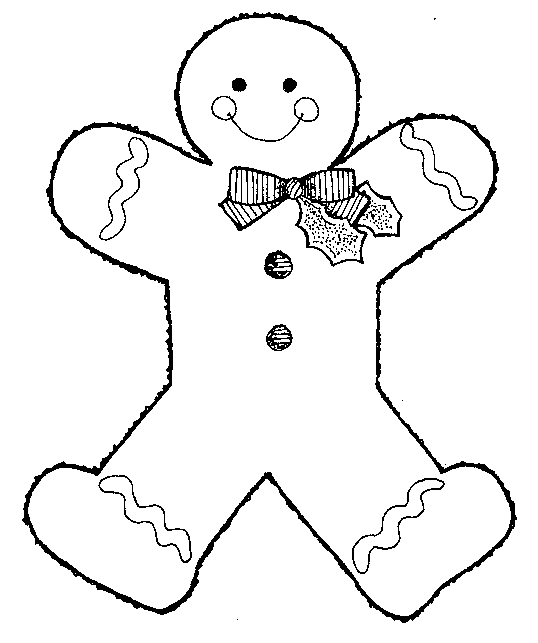 free printable gingerbread man clipart - photo #9