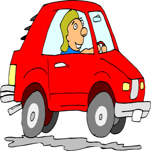 Animated Car On Road - ClipArt Best