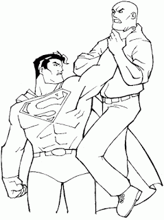Superman Coloring Pages | Fantasy Coloring Pages