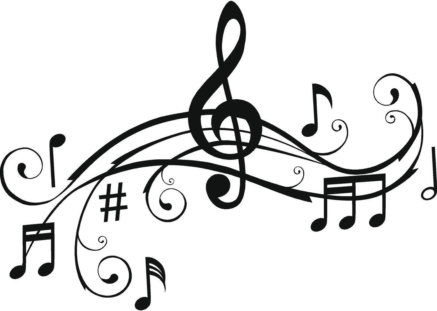 Music Note Drawings 29647 Hd Wallpapers in Music - Telusers.