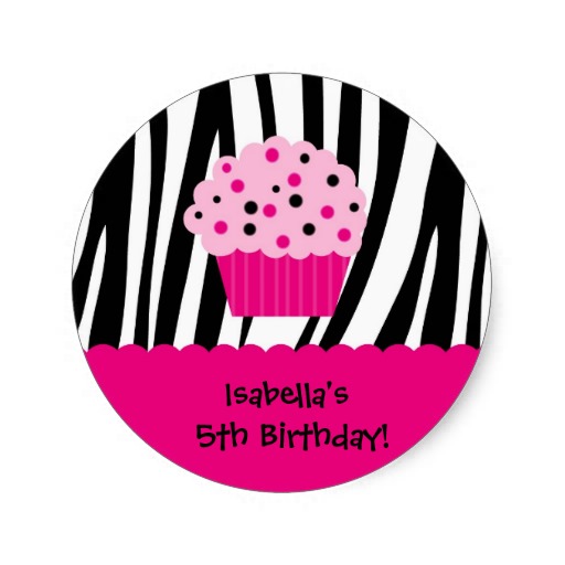 zebra cupcake clipart - photo #11