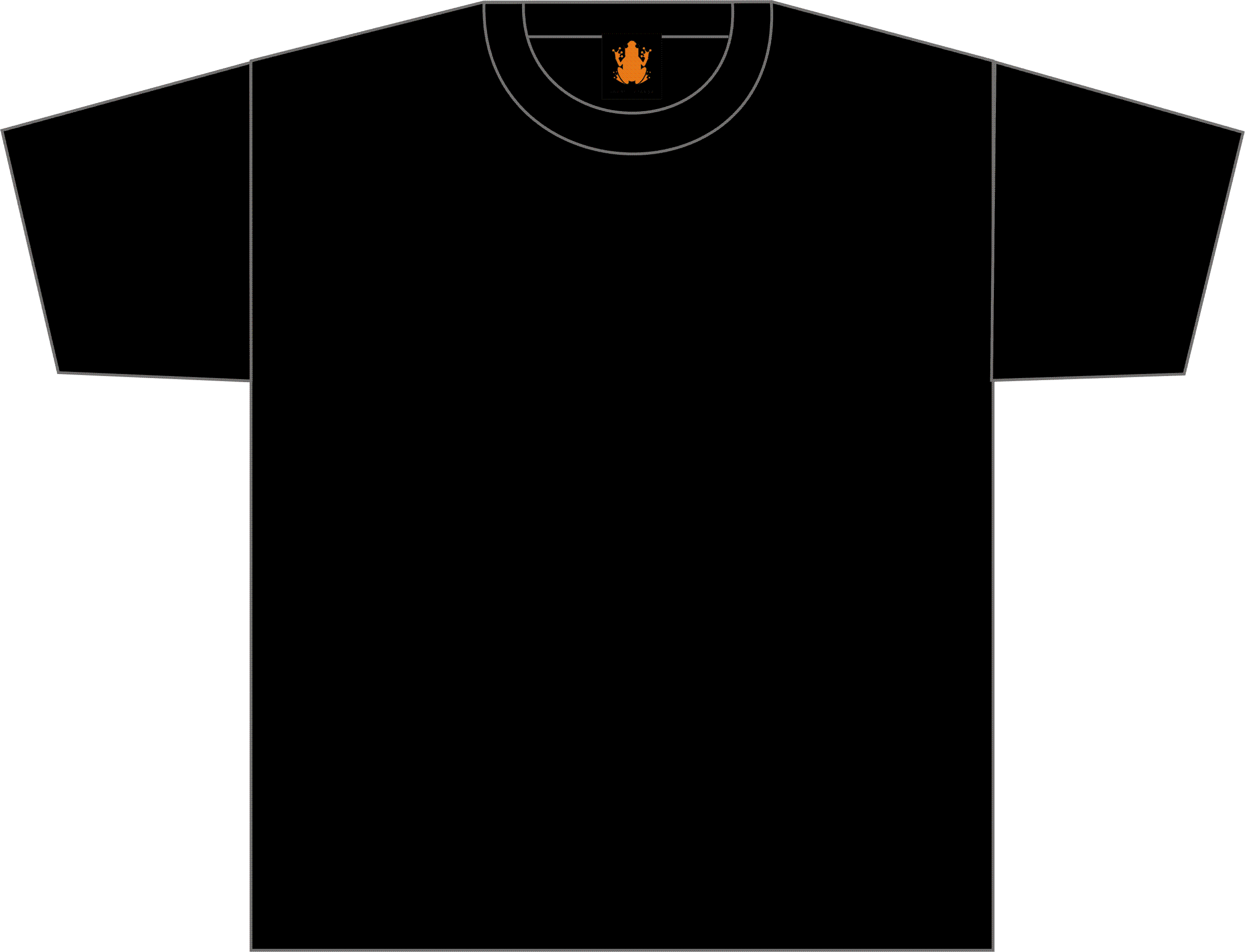 black t shirt clipart - photo #21