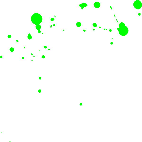 Splatter Green Clip Art - vector clip art online ...