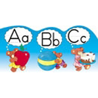 Three Bear Family® Alphabet Border Bulletin Board Set - Learning ...