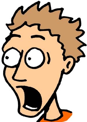 Scared Face Cartoon - ClipArt Best