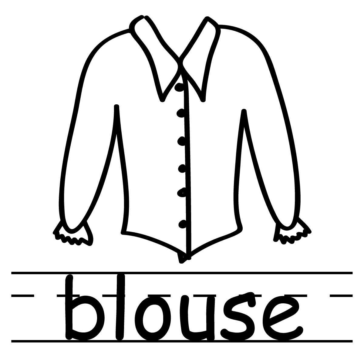 ClothesClothing Clip Art For Teachers Parents Students And ...