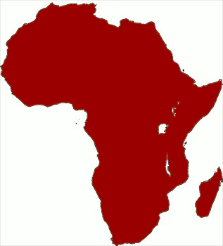 Cartoon Map Of Africa - ClipArt Best