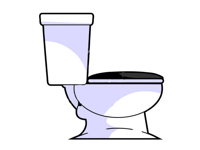 free clip art cartoon toilet - photo #22