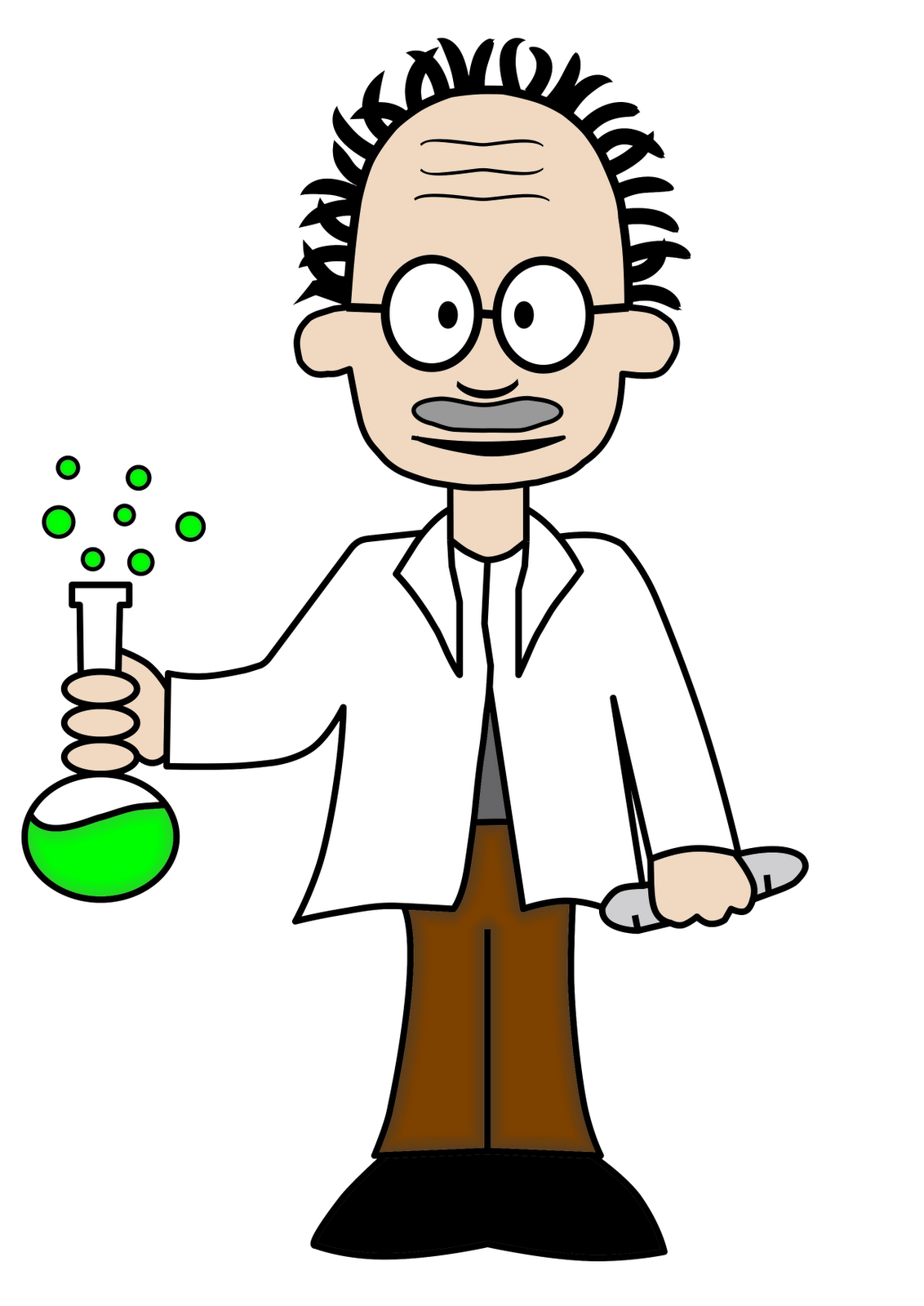 clipart scientist cartoon - photo #8